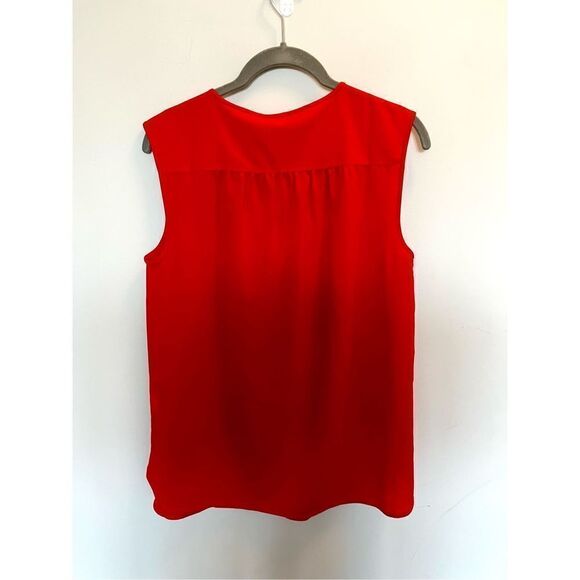 J Crew size 6 red blouse new with tags - Picture 2 of 3